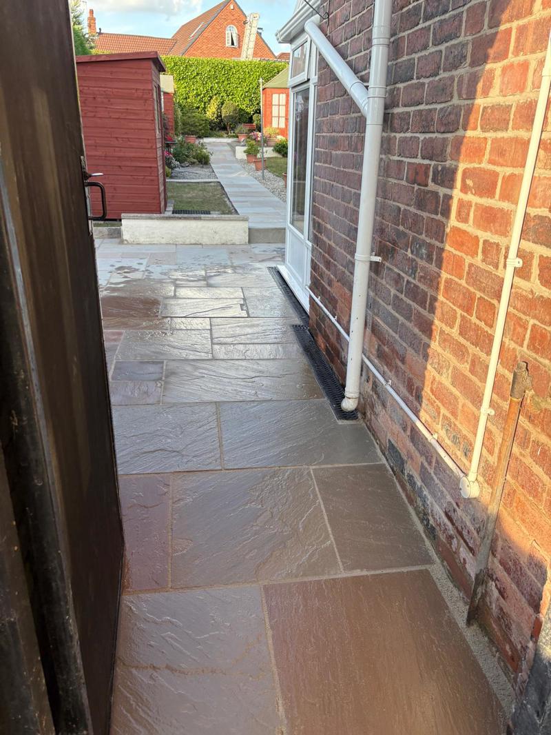 patio installation in sheffield 7